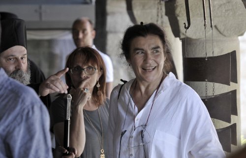 Στα Μετέωρα η Κονιόρδου για τις δραστηριότητες εντός ιερού χώρου [εικόνες] | iefimerida.gr 4