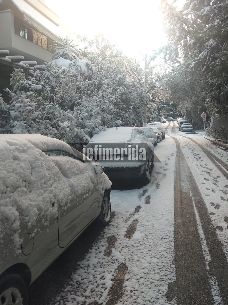 Στη Λυκόβρυση σχηματίστηκε και παγετός