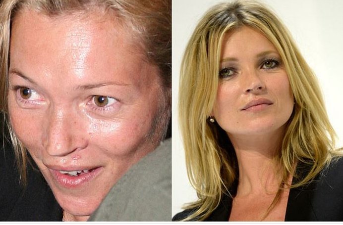 Οταν το μέικ απ κάνει θαύματα -Διάσημες κυρίες χωρίς ίχνος μακιγιάζ [εικόνες] | iefimerida.gr 0