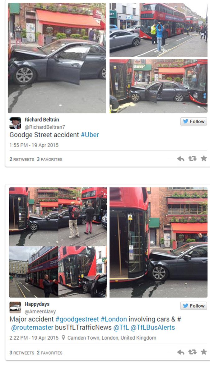 Οταν μια Μερσεντές γίνεται «χαλκομανία» ανάμεσα σε δύο διώροφα λεωφορεία στο Λονδίνο [εικόνες] | iefimerida.gr 5