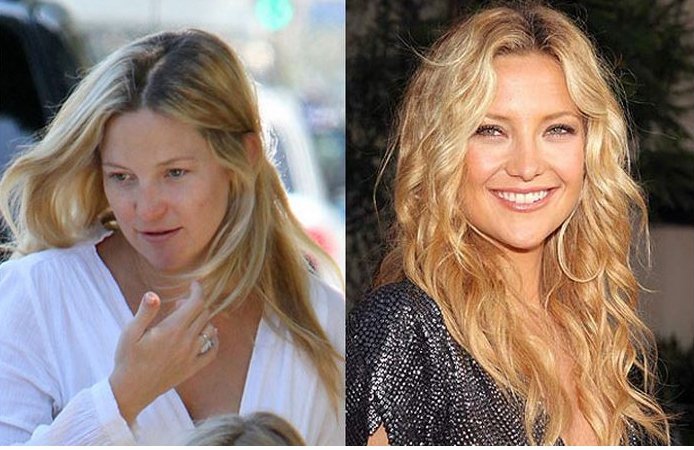 Οταν το μέικ απ κάνει θαύματα -Διάσημες κυρίες χωρίς ίχνος μακιγιάζ [εικόνες] | iefimerida.gr 8