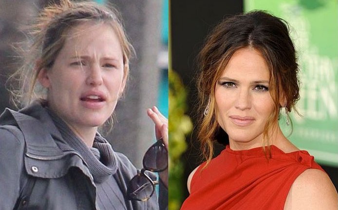 Οταν το μέικ απ κάνει θαύματα -Διάσημες κυρίες χωρίς ίχνος μακιγιάζ [εικόνες] | iefimerida.gr 4