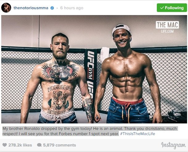 Ο Κριστιάνο Ρονάλντο μπήκε στο ρινγκ-κλουβί και προκαλεί παγκόσμιο πρωταθλητή [εικόνες] | iefimerida.gr 1