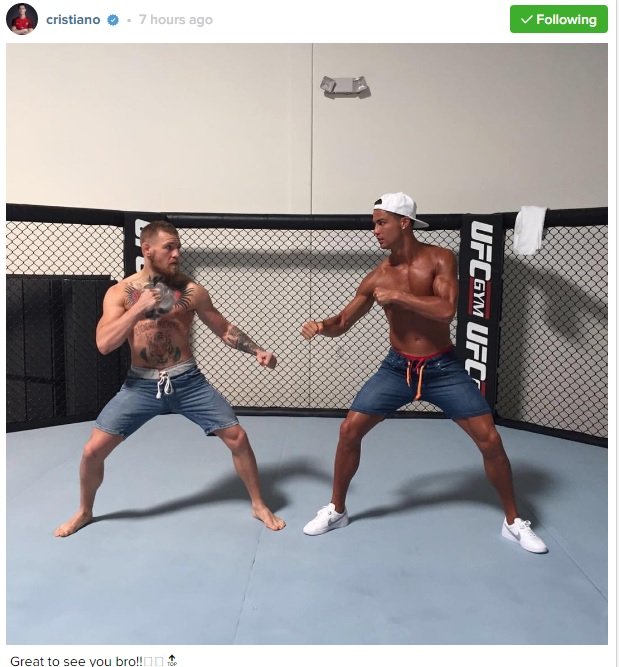 Ο Κριστιάνο Ρονάλντο μπήκε στο ρινγκ-κλουβί και προκαλεί παγκόσμιο πρωταθλητή [εικόνες] | iefimerida.gr 0