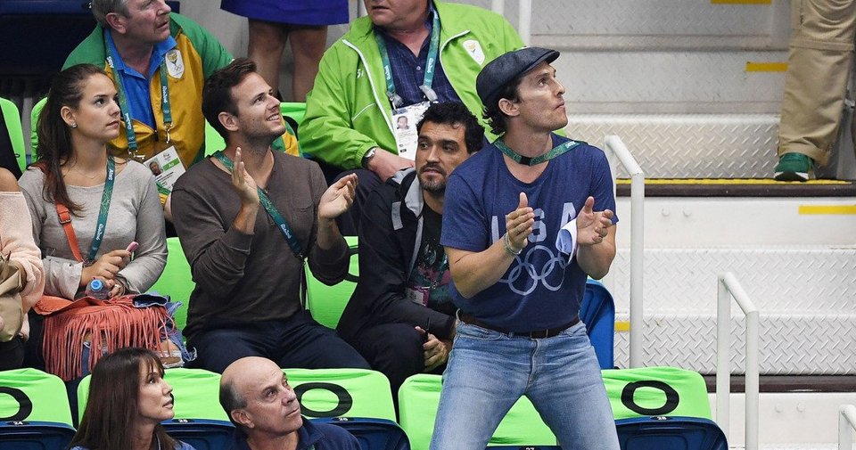 Οι γκριμάτσες του Μάθιου Μακόναχι στους αγώνες στο Ρίο που έγιναν viral [εικόνες] | iefimerida.gr 0