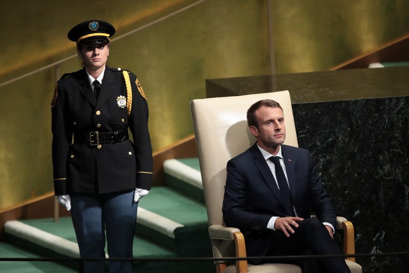 Ο Μακρόν μάγεψε τη Ζιζέλ στη Νέα Υόρκη -Οργίασαν τα γαλλικά ΜΜΕ [εικόνες] | iefimerida.gr 4