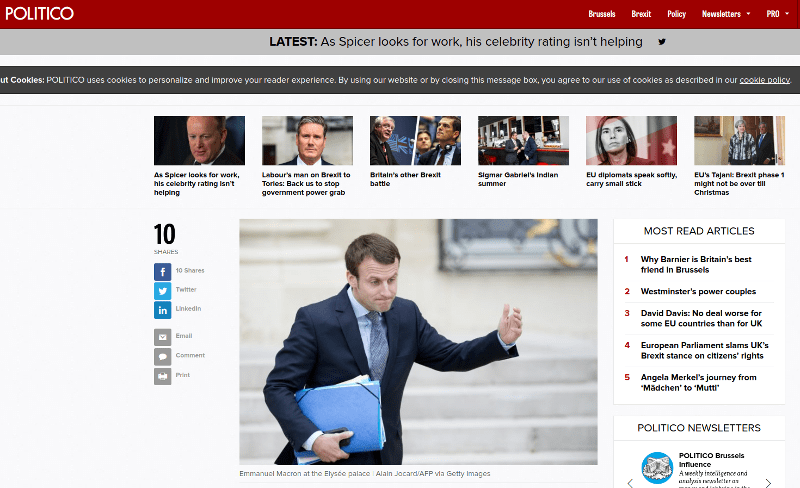Politico: O Mακρόν πάει στην Αθήνα με μεγάλες ιδέες, αλλά τίποτα πρακτικό | iefimerida.gr 0