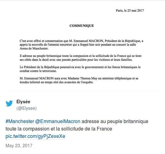 «Θλίψη και αποτροπιασμός»: Oι ηγέτες του πλανήτη καταδικάζουν την επίθεση στο Μάντσεστερ | iefimerida.gr 1