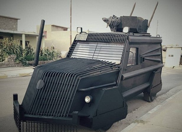 Τανκ βγαλμένο από το «Mad Max» για τους Κούρδους – Ετσι θα χτυπήσουν το ISIS | iefimerida.gr 1
