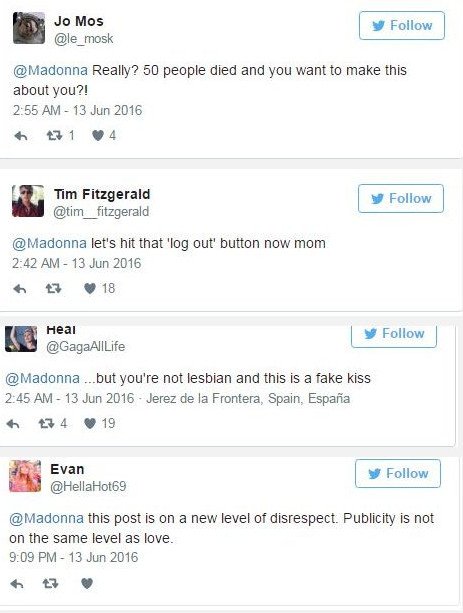 Μαντόνα για το Ορλάντο: Οργή στο διαδίκτυο για την ανάρτησή της [εικόνες]  | iefimerida.gr 1