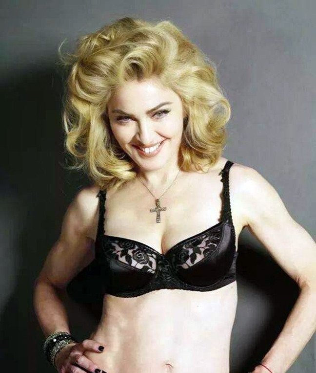 Σοκ: Διέρρευσαν φωτογραφίες της Μαντόνα χωρίς ρετούς [εικόνες] | iefimerida.gr 1