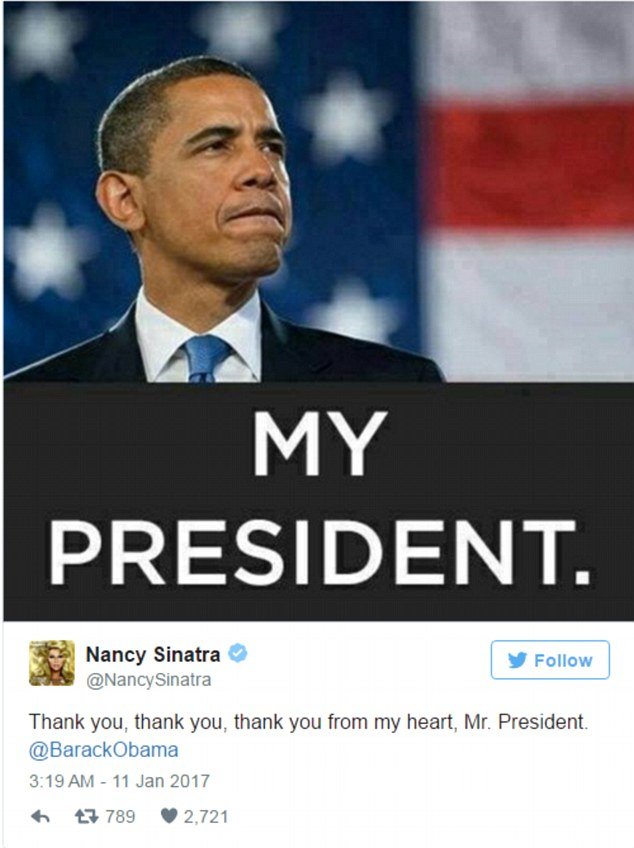 «Ενας βασιλιάς μεταξύ των ανθρώπων»: Οι celebrities αποθεώνουν τον Ομπάμα [εικόνες] | iefimerida.gr 4