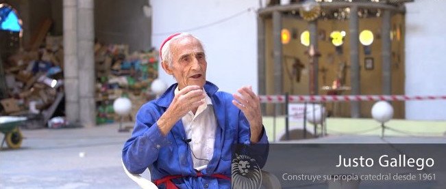 Το τάμα υπερήλικα που χτίζει μόνος καθεδρικό ναό στη Μαδρίτη [εικόνες & βίντεο]  | iefimerida.gr 2