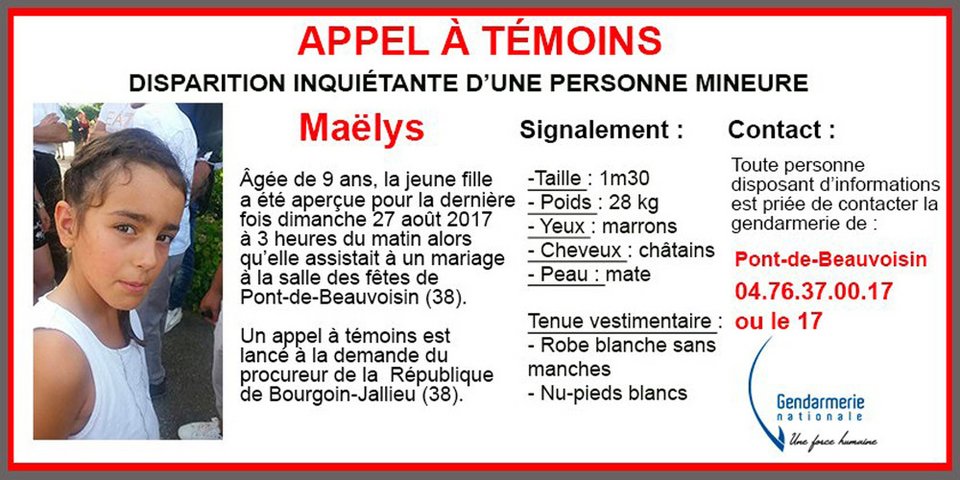 Γαλλία: Συνελήφθη 34χρονος για την εξαφάνιση της 9χρονης από γαμήλιο γλέντι [εικόνα] | iefimerida.gr 0