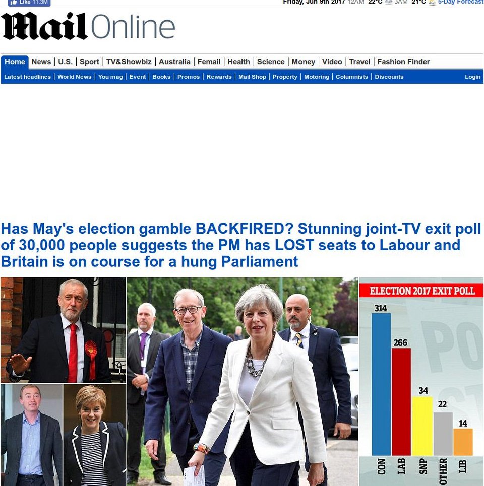 «Το στοίχημα της Μέι τής γύρισε μπούμερανγκ»: Οι πρώτες αντιδράσεις των βρετανικών εφημερίδων [εικόνες]  | iefimerida.gr 3