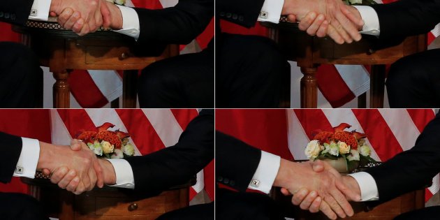 Viral: Ποιος «νίκησε» στην χειραψία Τραμπ - Μακρόν -Ειδικοί εξηγούν [εικόνες & βίντεο] | iefimerida.gr 2