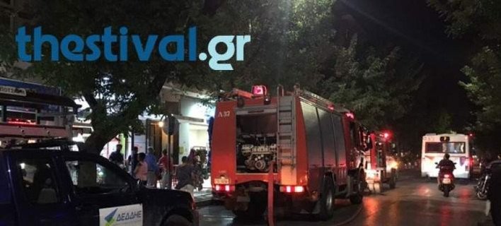 Θεσσαλονίκη: Πυρκαγιά ξέσπασε κοντά στο ΚΤΕΛ «Μακεδονία [εικόνα] | iefimerida.gr 0