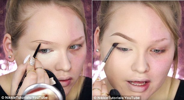 Το θαύμα του μέικ απ: Διάσημη μακιγιέζ βάφει μόνο το μισό πρόσωπό της και σοκάρει [εικόνες] | iefimerida.gr 3