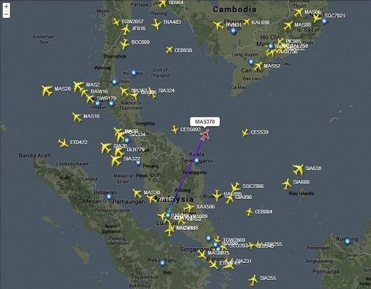 Το σημείο που χάθηκαν τα ίχνη του αεροσκάφος της Malaysian Airlines με 239 επιβαίνοντες [εικόνες] | iefimerida.gr 0