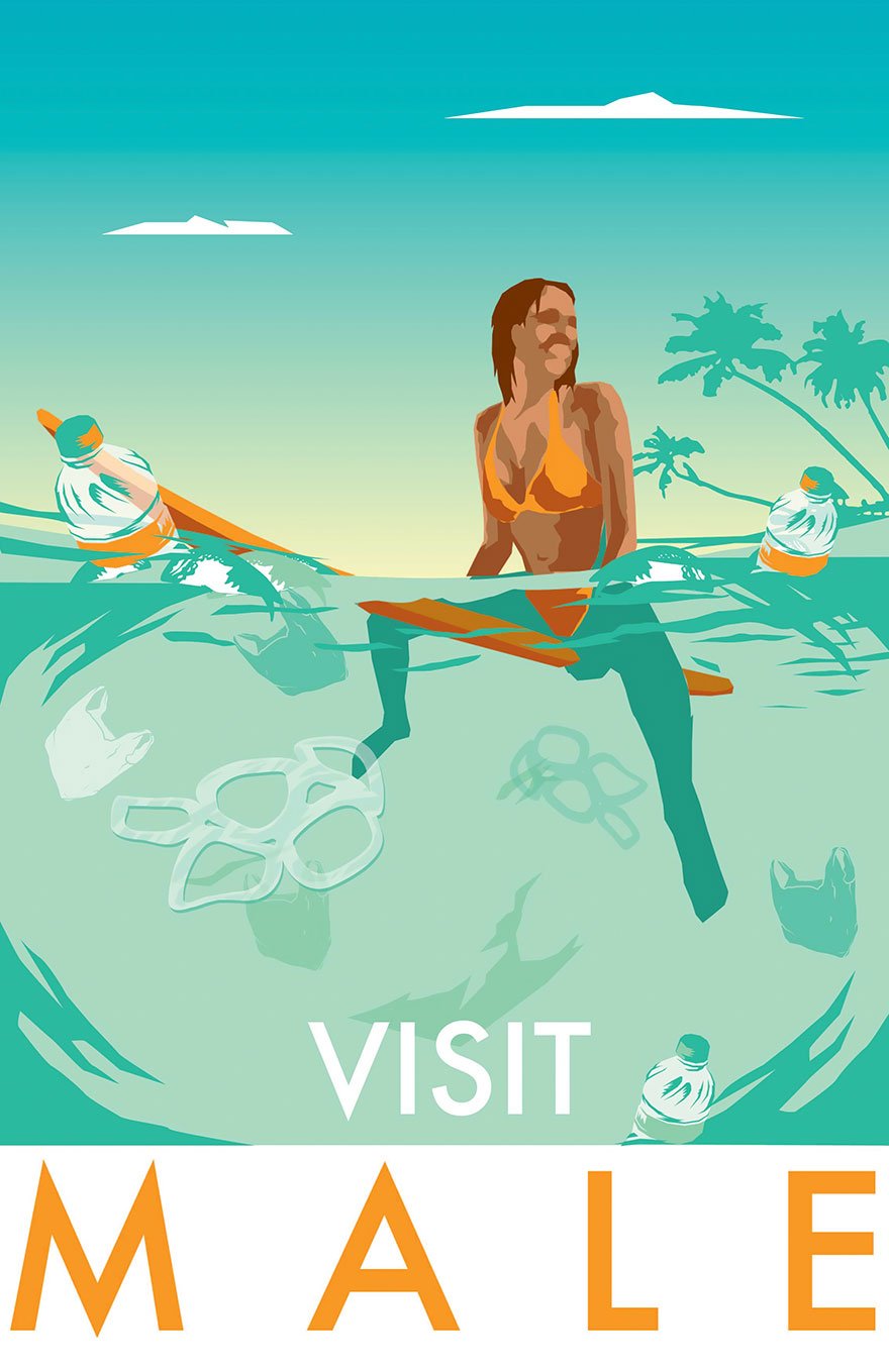 «Αν οι ταξιδιώτικες αφίσες έλεγαν τη αλήθεια» -Ενας καλλιτέχνης τις κάνει πιο ρεαλιστικές [εικόνες] | iefimerida.gr 3