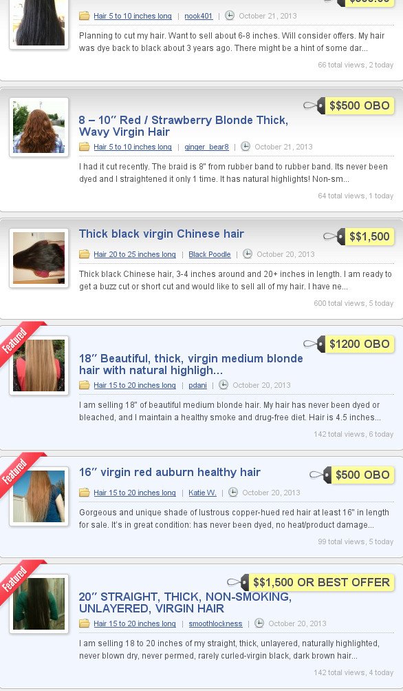 Ανεργες Αμερικανίδες πωλούν τα μαλλιά τους στο διαδίκτυο για 1.500 δολάρια [εικόνα] | iefimerida.gr 0