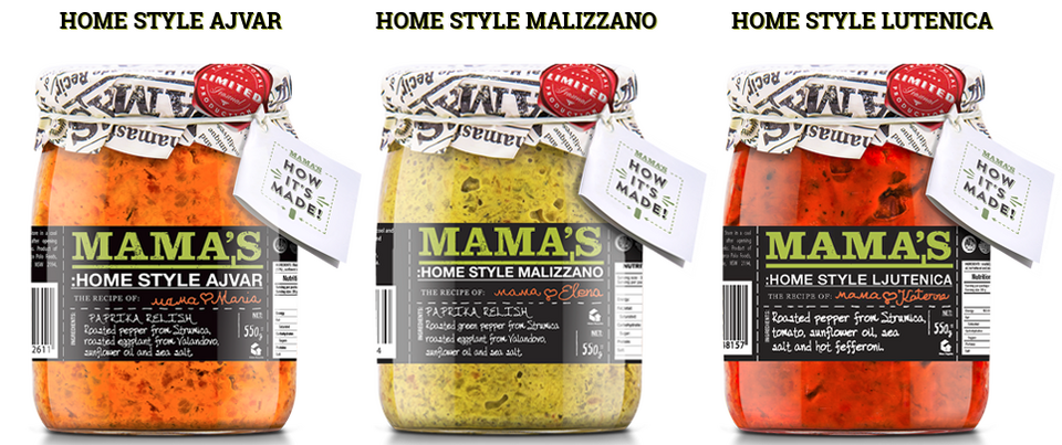 Τα Mama's προϊόντα της οικογένειας Ζάεφ