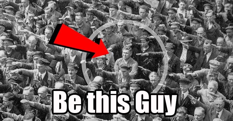 Ακόμη αναζητούν τον άνδρα που αρνήθηκε να χαιρετήσει τον Χίτλερ [εικόνες] | iefimerida.gr 1