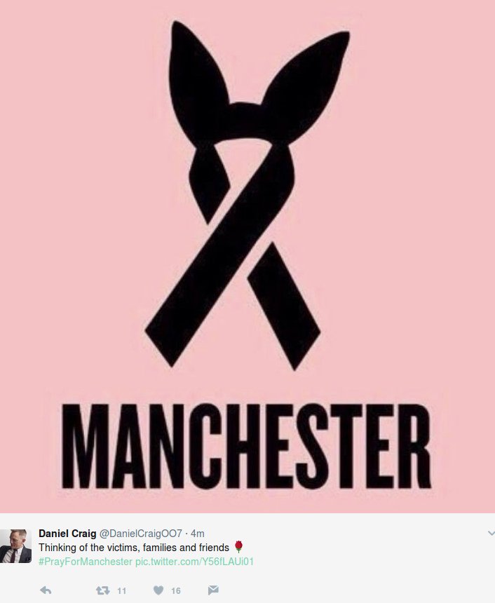 Τι συμβολίζει η μαύρη κορδέλα με τα αυτιά λαγού που κατέκλυσε τα social media μετά το μακελειό στο Mάντσεστερ [εικόνες] | iefimerida.gr 3