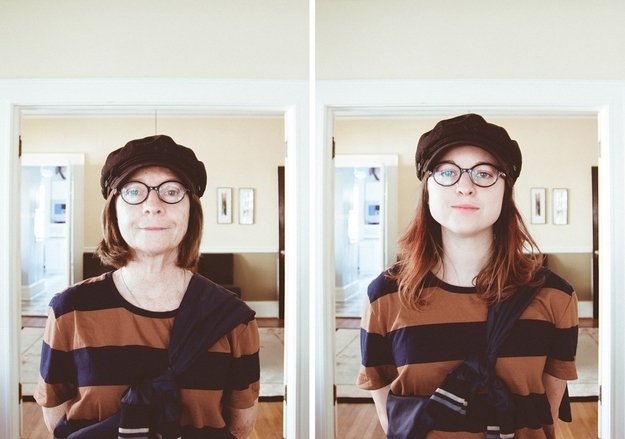 Γιατί όσο και αν το προσπαθήσεις θα γίνεις σαν τη μάνα σου -Χιουμοριστικά πορτραίτα με δυνατό DNA [εικόνες] | iefimerida.gr 0