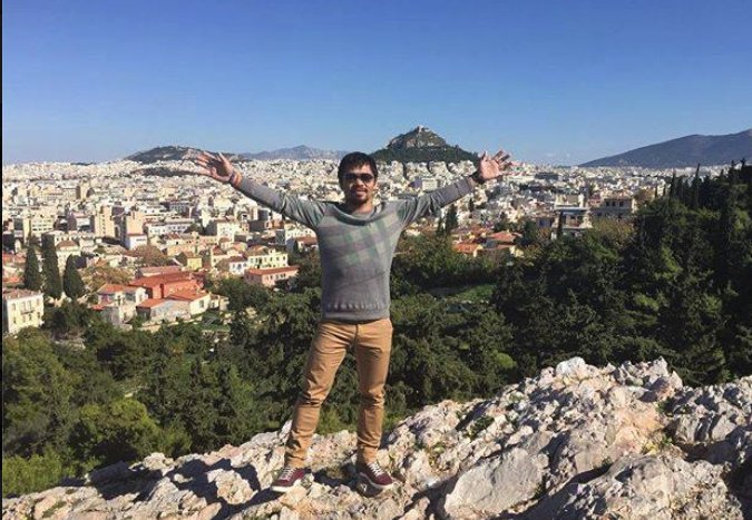 Στην Ελλάδα ο Μάνι Πακιάο - Ο διάσημος μποξέρ από τις Φιλιππίνες φωτογραφίζεται στη  χώρα μας [εικόνες] | iefimerida.gr 0