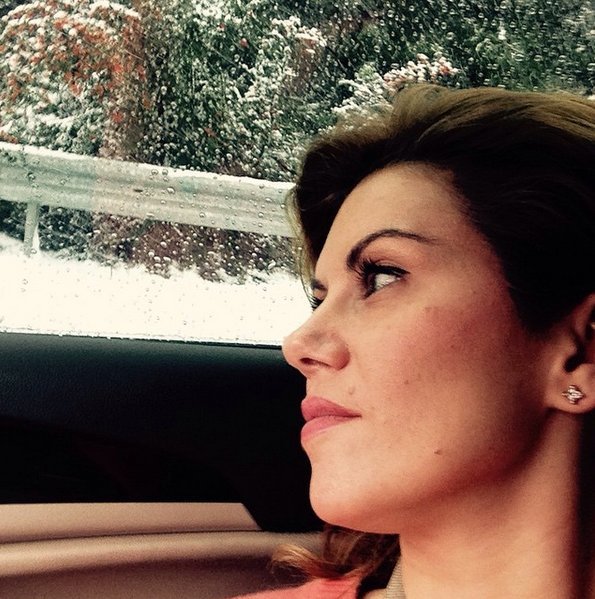 Ο Αδωνις με την Ευγενία εγκλωβίστηκαν λόγω χιονιά στην Εθνική -H selfie της  Μανωλίδου μέσα από το αυτοκίνητο [εικόνες] | iefimerida.gr 2