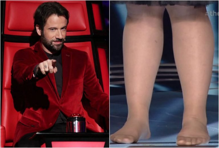 Γιατί ο Κωστής Μαραβέγιας έβγαλε τα παπούτσια 16χρονης παίκτριας του The Voice [εικόνες] | iefimerida.gr 0