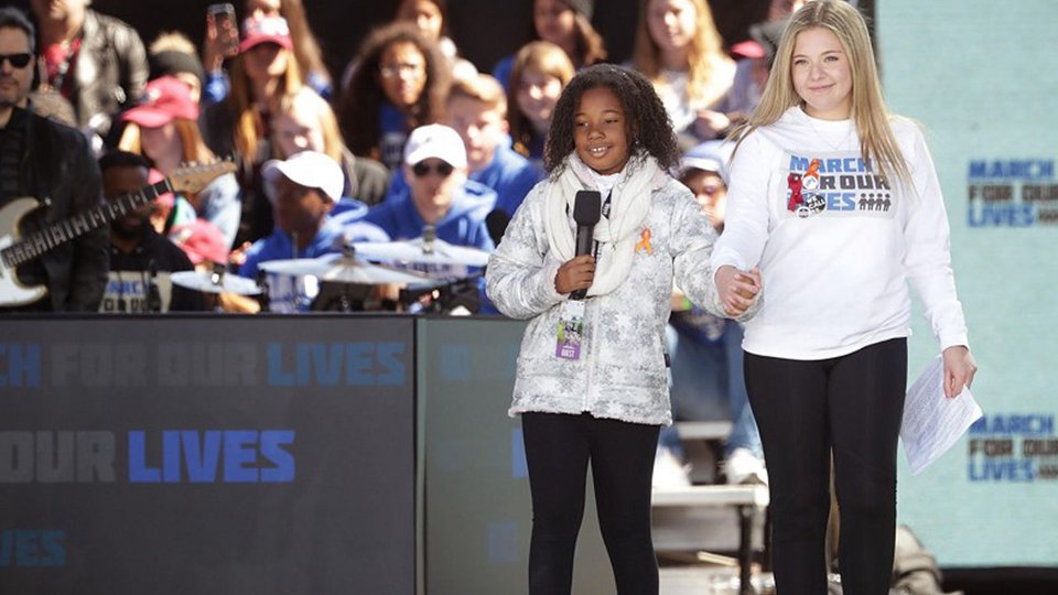 Η εγγονή του Μάρτιν Λούθερ Κινγκ στη διαδήλωση εναντίον της οπλοκατοχής: «Εχω ένα όνειρο!» [βίντεο] | iefimerida.gr 1