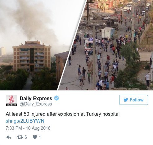 Εκρηξη σε νοσοκομείο στην Τουρκία - 2 νεκροί και 50 τραυματίες [εικόνες] | iefimerida.gr 3