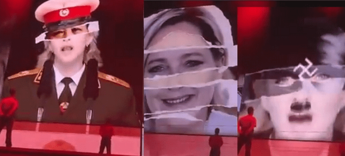 Η Μαρίν Λεπέν δέχεται να πιει ένα ποτό με τη Μαντόνα [εικόνες] | iefimerida.gr 3