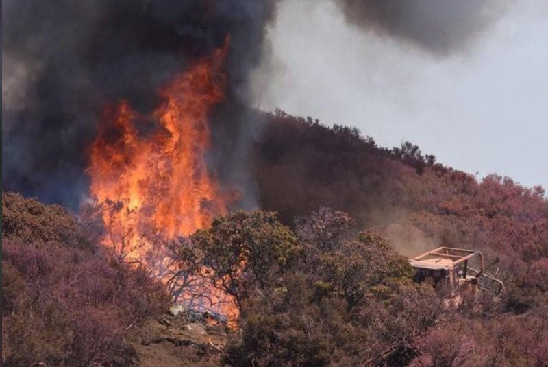Λόγω πυρκαγιάς εκκενώθηκε πόλη κοντά στην Καλιφόρνια [εικόνες & βίντεο] | iefimerida.gr 1