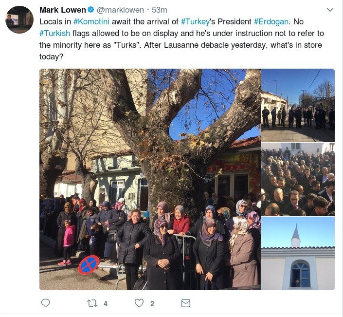 Ξεπούλησαν τα ανθοπωλεία στην Κομοτηνή -Με ανθοδέσμες, φορώντας τα καλά τους, περιμένουν τον Ερντογάν [εικόνες]  | iefimerida.gr 8