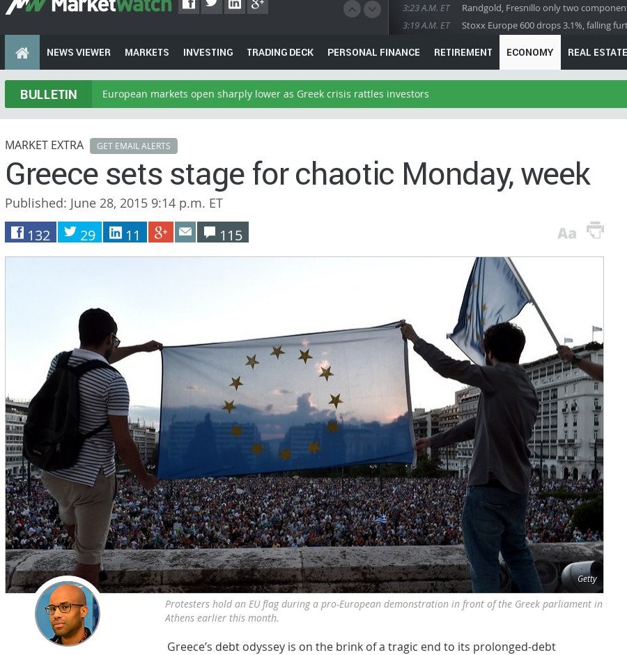 Market Watch: Oύτε ο Ομηρος δεν θα είχε φανταστεί το ελληνικό δράμα | iefimerida.gr 0