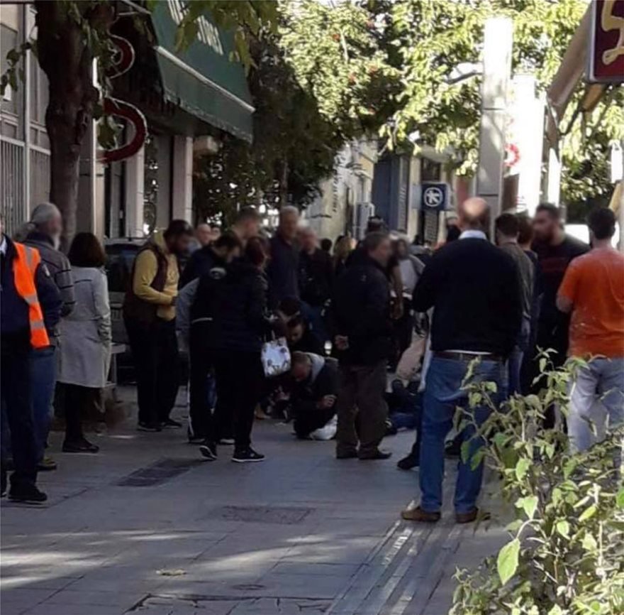 Ο τραυματίας μεταφέρθηκε στο νοσοκομείο «Αγία Όλγα».