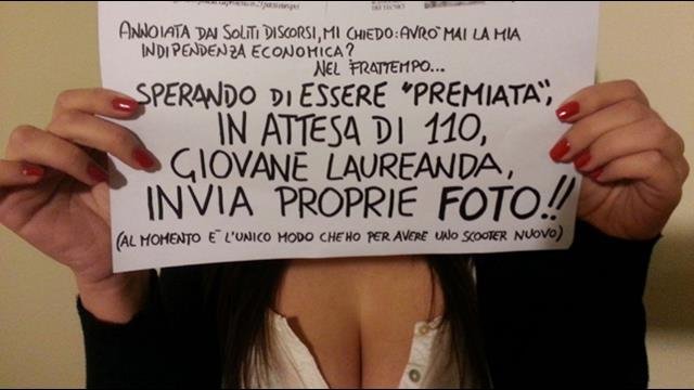 Ιταλίδα φοιτήτρια με πλούσιο μπούστο πουλάει γυμνές φωτογραφίες της για να αγοράσει σκούτερ [εικόνες] | iefimerida.gr 0