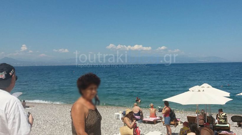 Λουτράκι: Εκανε μασάζ παράνομα και βούτηξε στη θάλασσα για να μη συλληφθεί [εικόνες] | iefimerida.gr 1