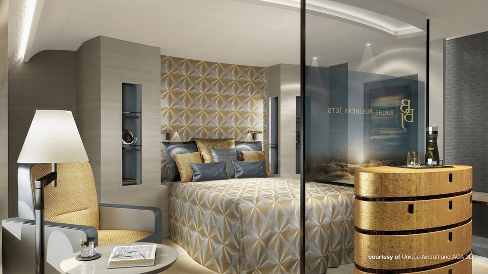 To master bedroom που υπογράφει η Unique Aircraft Design (Φωτογραφία: Unique Aircraft Design)