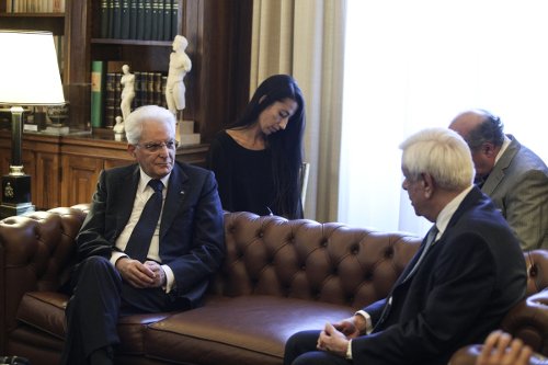 Συνάντηση Παυλόπουλου-Ματαρέλα: Να γίνει ένας γόνιμος διάλογος για το μέλλον της Ευρώπης [εικόνες] | iefimerida.gr 1