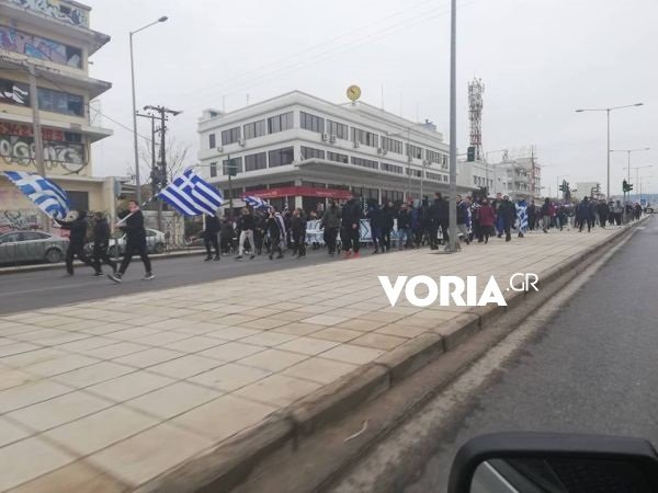 Κλειστη η οδος Λαγκαδά, φωτογραφία: voria.gr