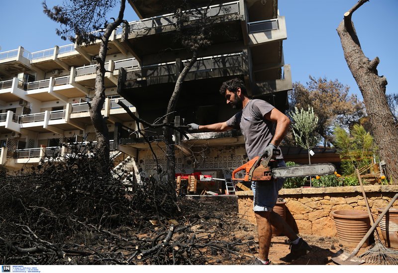 Πολύ σημαντικό να απομακρυνθούν τα καμμένα και από τους δημόσιους χώρους
