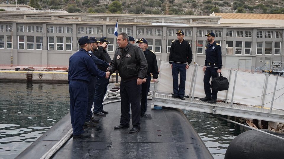 Στο υποβρύχιο «Ματρώζος» ο Πάνος Καμμένος -Στο πλαίσιο της άσκησης «Περισκόπιο» [εικόνες] | iefimerida.gr 1