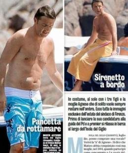 O Mατέο Ρέντσι με μαγιό –Κυνήγι στις παραλίες για τον 39χρονο Ιταλό πρωθυπουργό που αρέσει πολύ [εικόνες] | iefimerida.gr 0