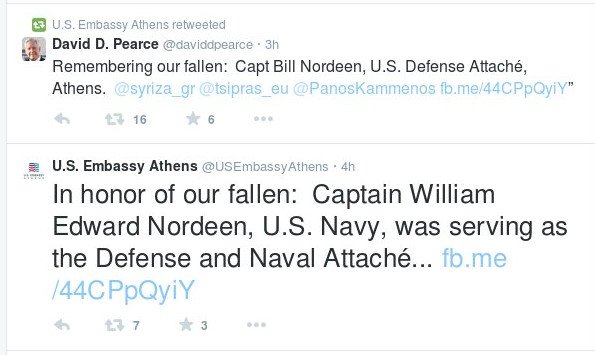 Παρέμβαση Αμερικανικής Πρεσβείας για τον Σάββα Ξηρό – Το κείμενο που ανέβασε στον επίσημο λογαριασμό της [εικόνα] | iefimerida.gr 1