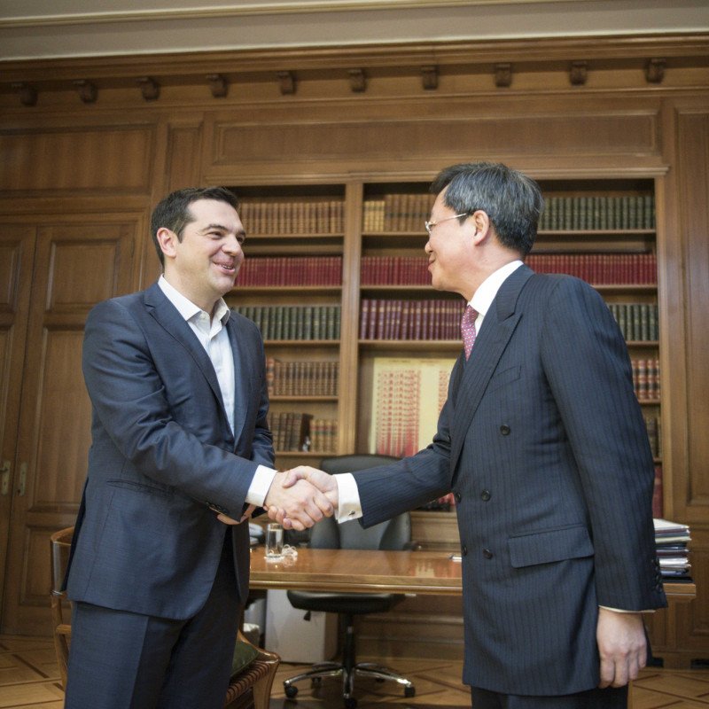 Κινεζική απόβαση στο Μέγαρο Μαξίμου -Καρέ καρέ οι υπογραφές της συμφωνίας με την Cosco [εικόνες] | iefimerida.gr 11