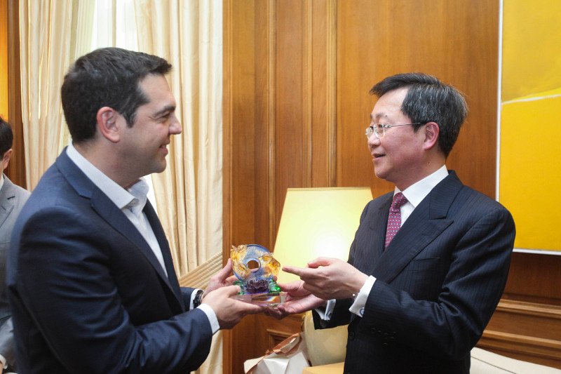 Κινεζική απόβαση στο Μέγαρο Μαξίμου -Καρέ καρέ οι υπογραφές της συμφωνίας με την Cosco [εικόνες] | iefimerida.gr 5